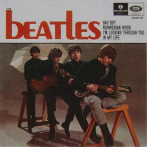 Beatles samlarsaker memorabilia samla 60 tal Ringo John Paul George Swe_Records_EP_Bad_Boy