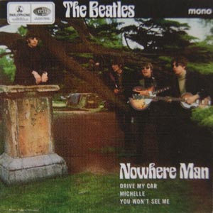 Beatles samlarsaker memorabilia samla 60 tal Ringo John Paul George Swe_Records_EP_Nowhere_Man