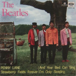 Beatles samlarsaker memorabilia samla 60 tal Ringo John Paul George Swe_Records_EP_Penny_Lane
