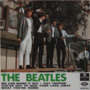 Beatles samlarsaker memorabilia samla 60 tal Ringo John Paul George Swe_Records_EP_We_Can_Work_It_Out